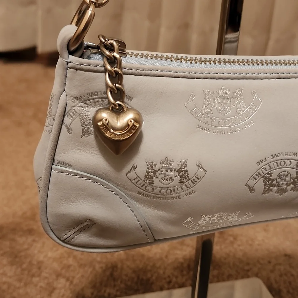 Juicy Couture Vintage Mint P&G Logo Chain Baguette - Picture 7 of 16